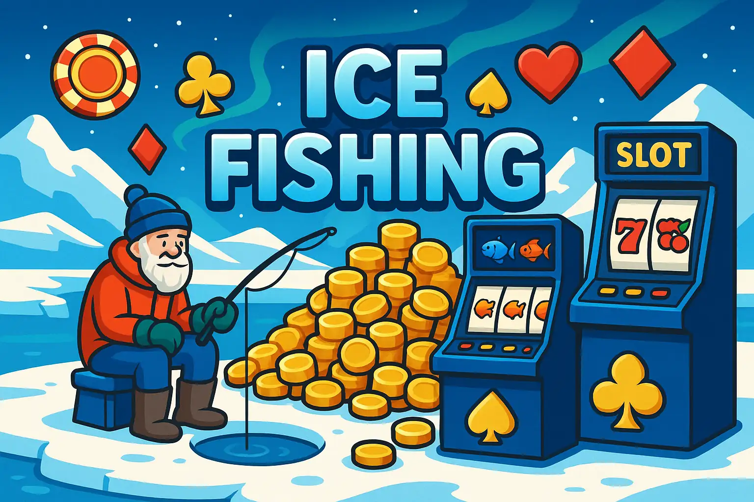 Ice Fishing Game App қалай ойнауға болады?