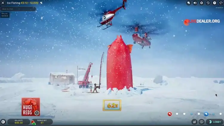 Ice Fishing тірі казино таңдау